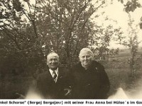 b94 - Onkel Schorse (Sergej Sergejew) mit seiner Frau Anna